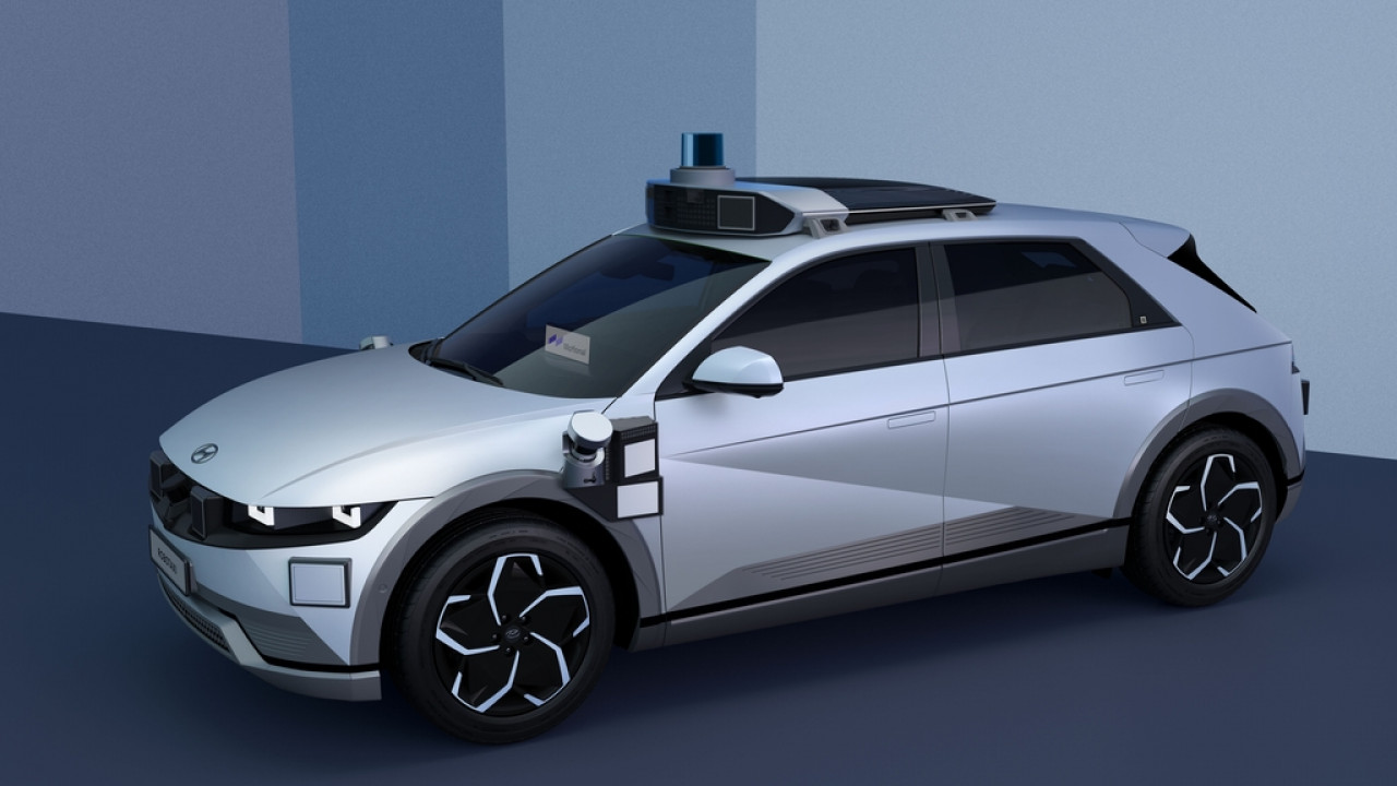Robo taksi berbasis Hyundai IONIQ 5. (Yonhap)