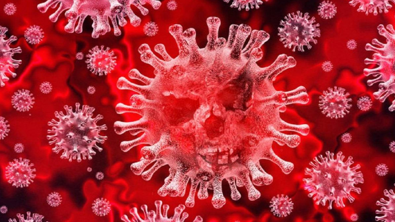 Ilustrasi virus corona