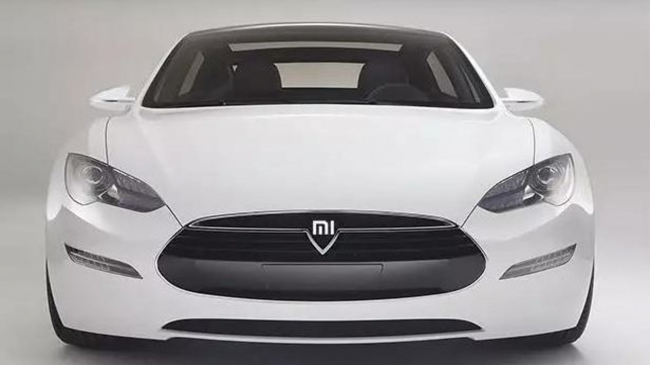 Ilustrasi kendaraan listrik Xiaomi. (Gizmochina)