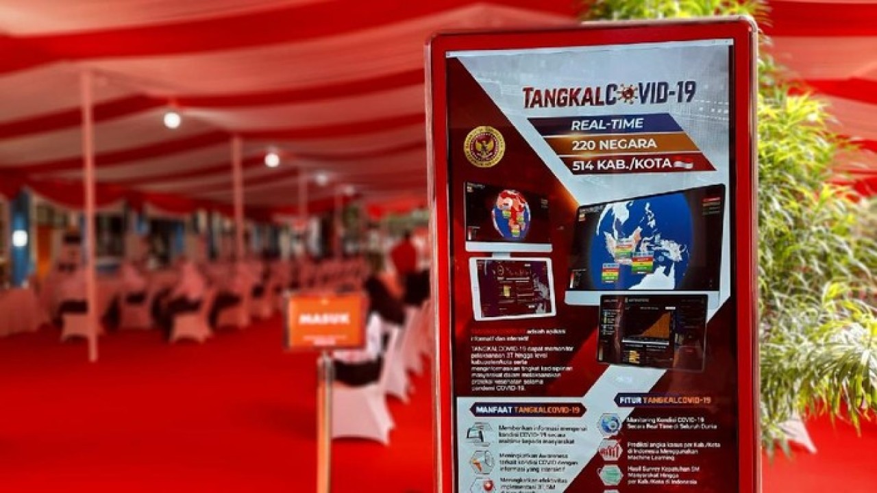 Peluncuran aplikasi tangkal covid-19/ist