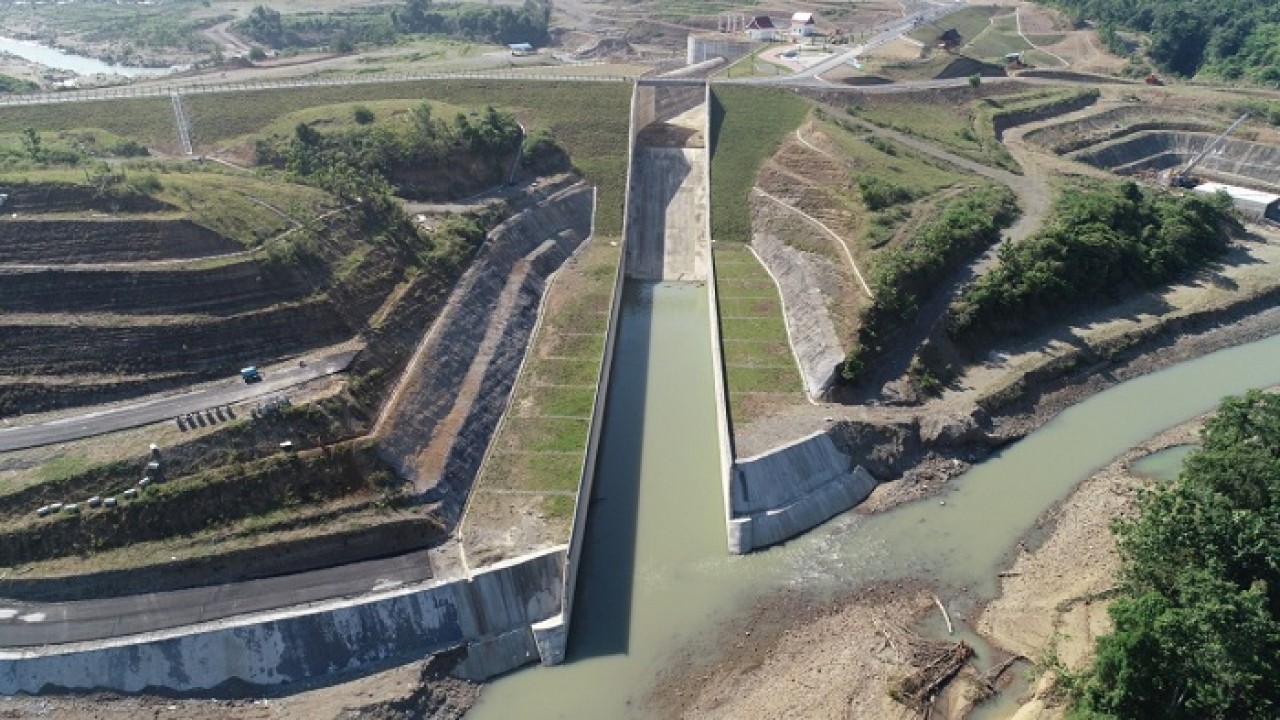 Bendungan Paselloreng. (Fajar)