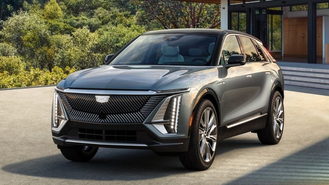 Cadillac Lyriq EV. (Car and Driver)