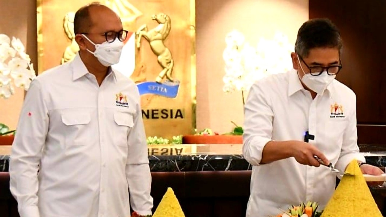 Dubes AS Rosan Roeslani dan Ketum Kadin Indonesia Arsjad Rasjid. (Instagram)