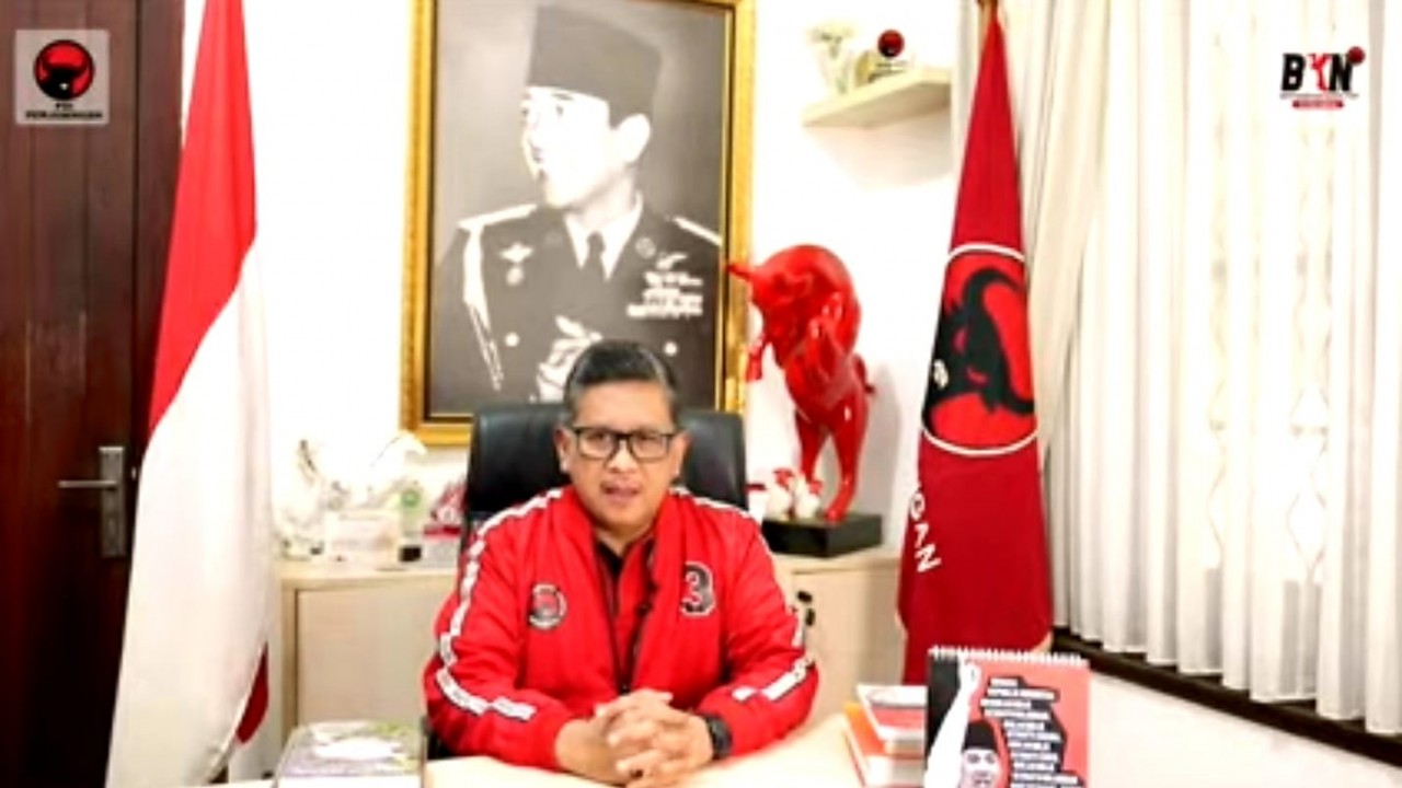 Sekjen PDI Perjuangan Hasto Kristiyanto.