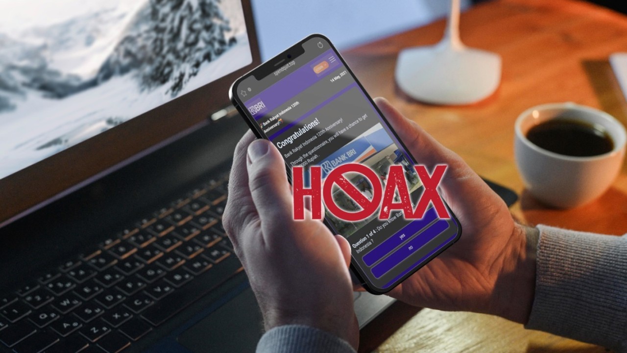 Ilustrasi, berita hoax