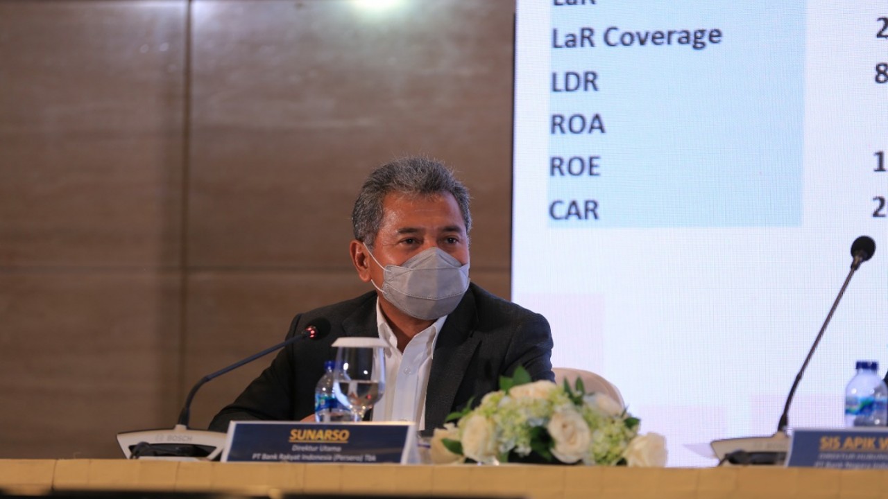 Sunarso Ketua Himbara dan Direktur Utama BRI