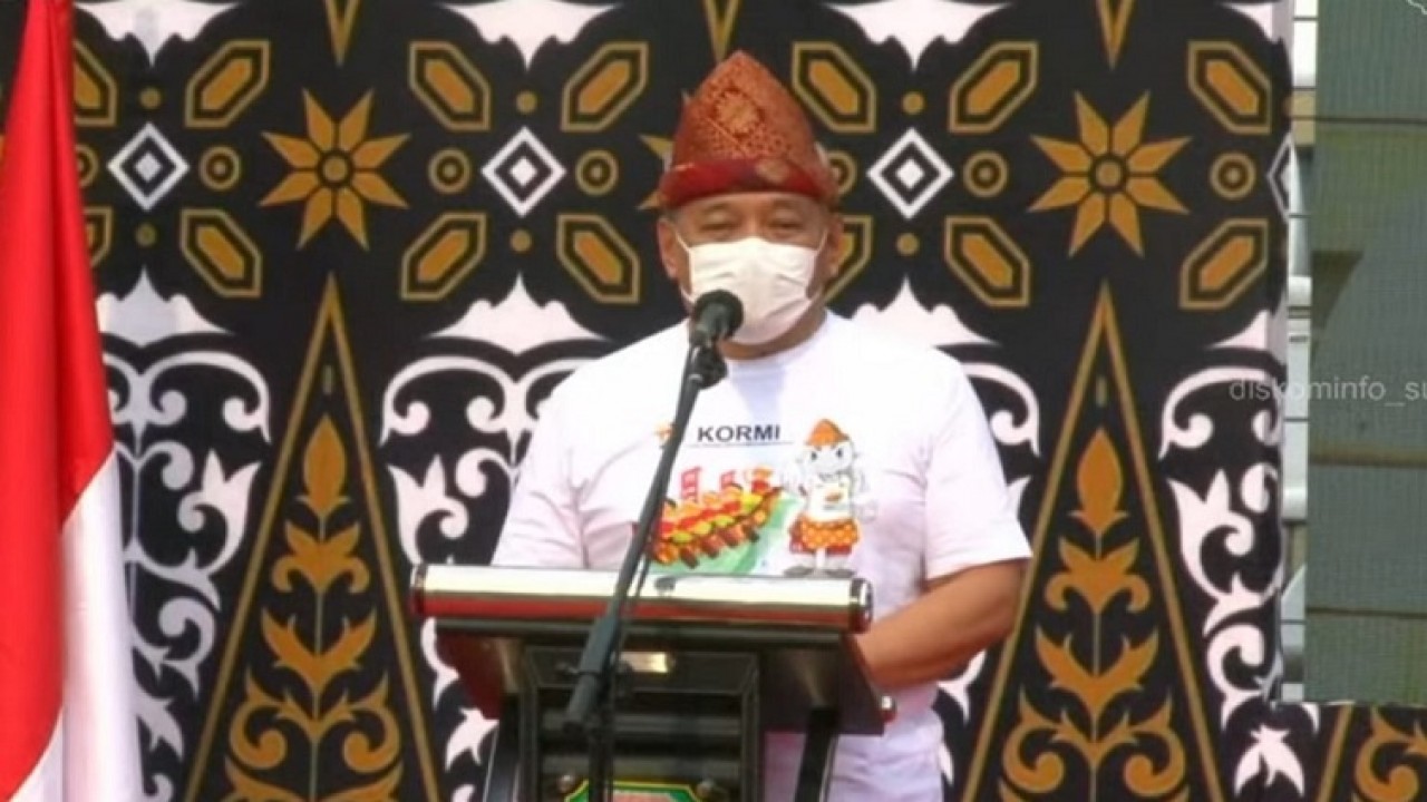 Ketua Umum Komite Olahraga Rekreasi Masyarakat Indonesia (Kormi) Nasional Hayono Isman