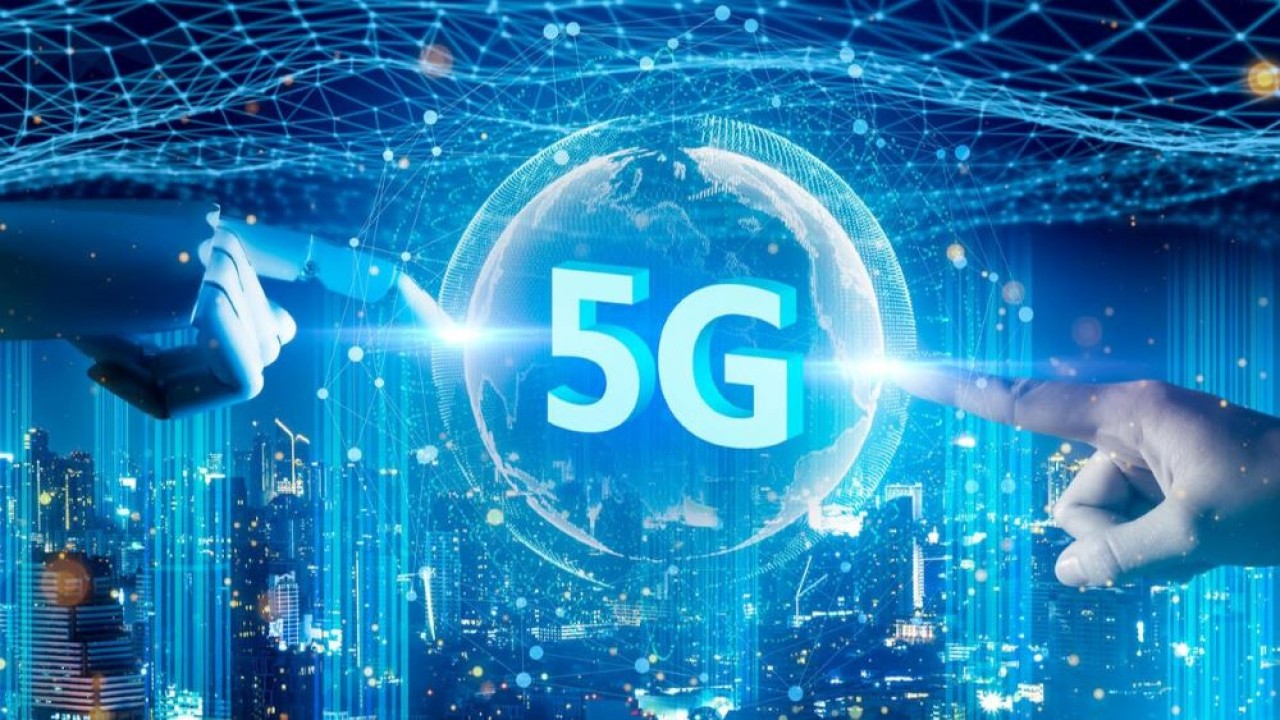 Ilustrasi koneksi 5G. (Net)