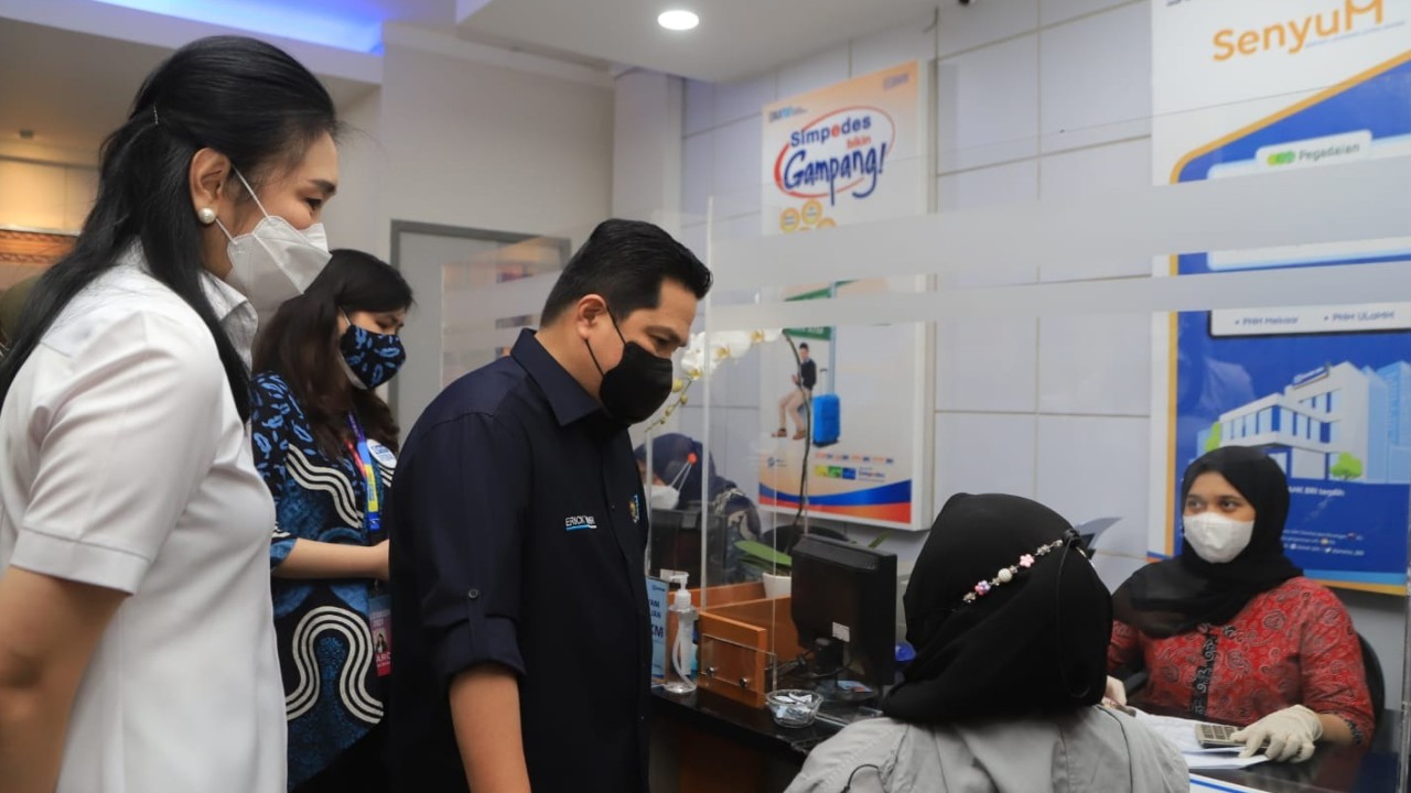 Meneri BUMN, Erick Thohir