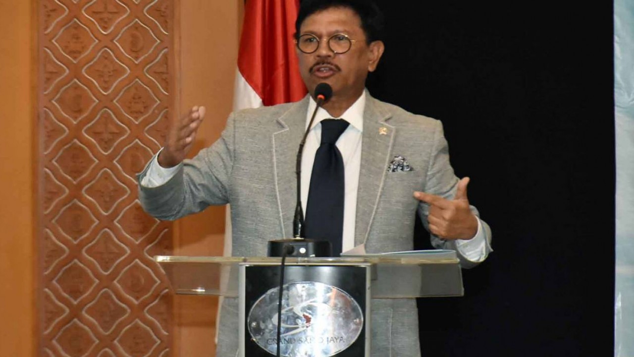 Menteri Komunikasi dan Informatika (Menkominfo), Johnny G. Plate/ist