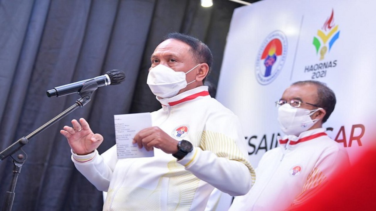 Menteri Pemuda dan Olahraga (Menpora) Zainudin Amali