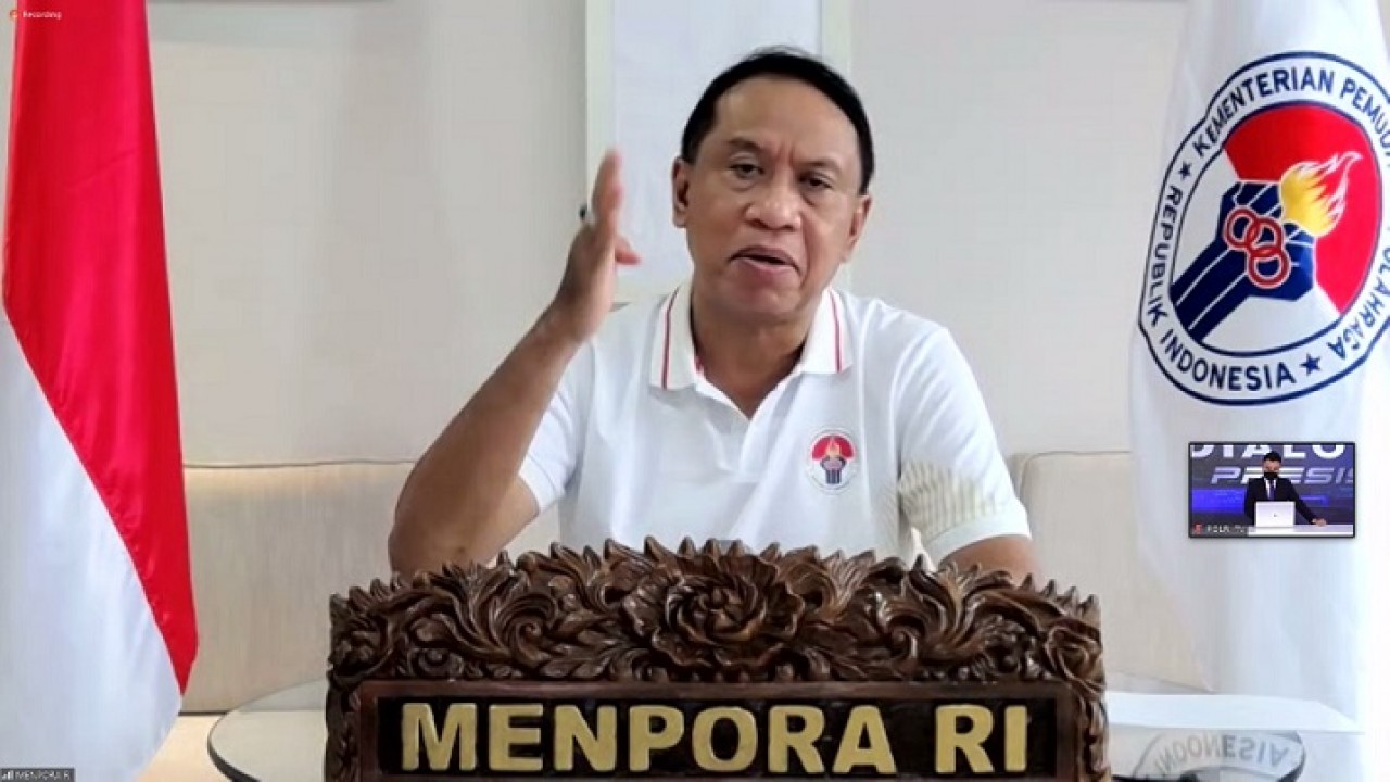 Menteri Pemuda dan Olahraga (Menpora) Zainudin Amali