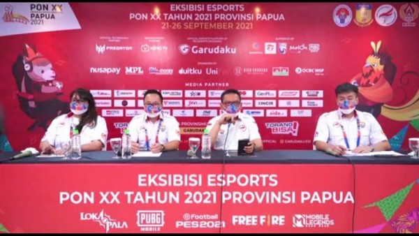 Press conference Eksibisi Esports PON XX Papua 2021-1632215464