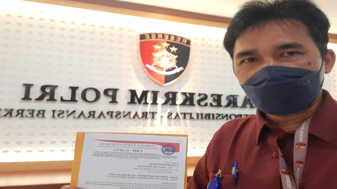 Ketua Umum LBH GAPTA Richard William.