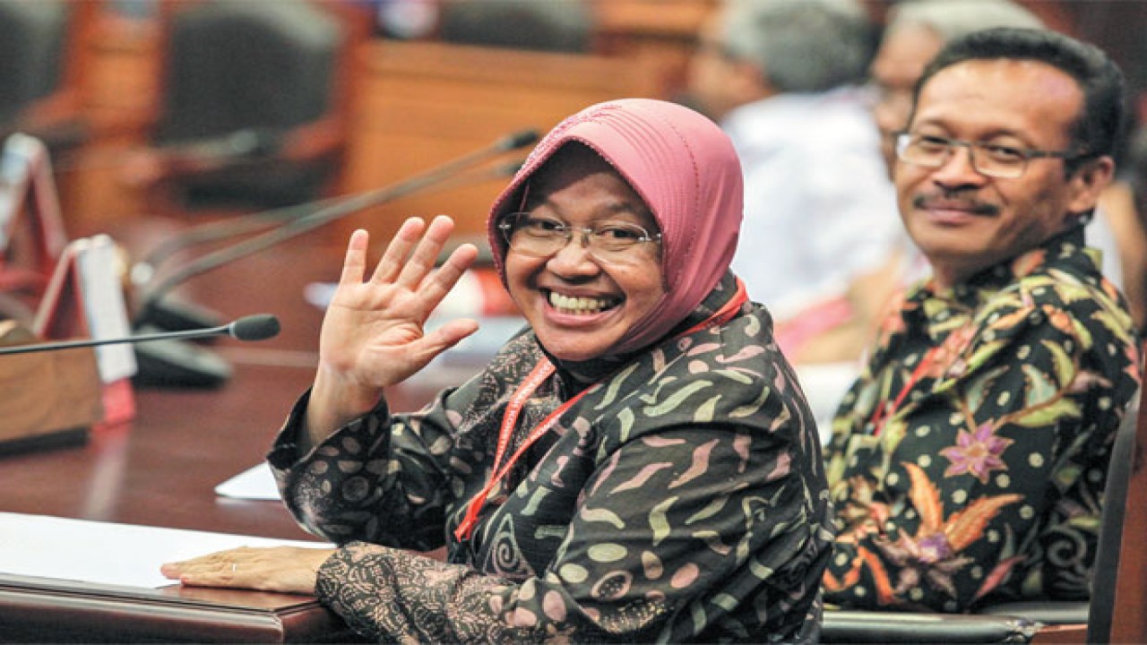 Mensos Tri Rismaharini. (Net)