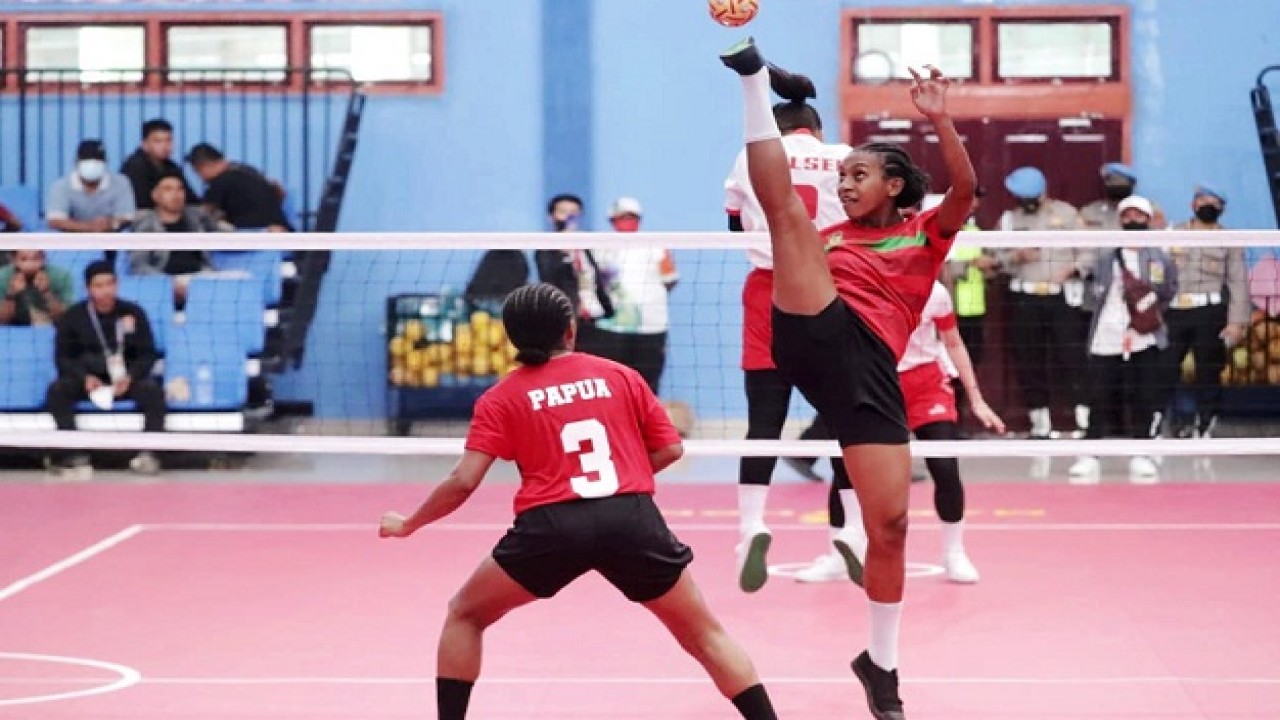 Tim sepak takraw Papua