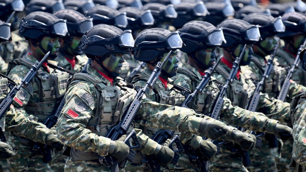 Ilustrasi barisan pasukan TNI/ist