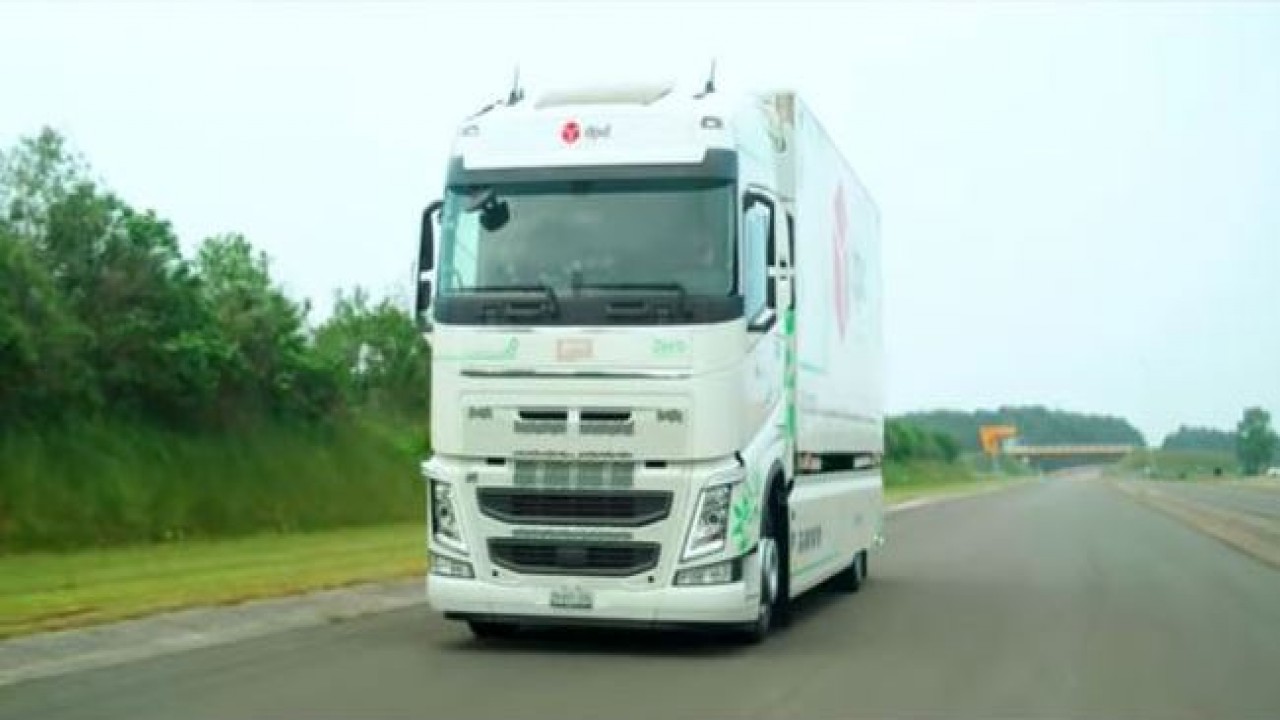 Truk listrik Futuricum. (Tangkapan layar)