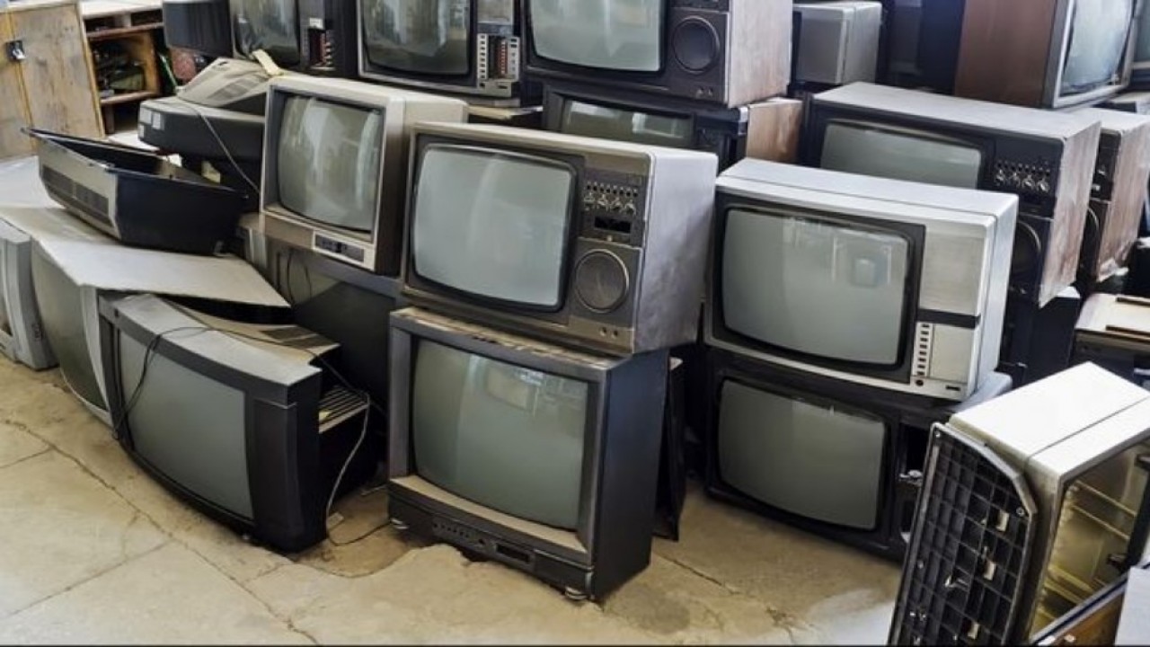 Ilustrasi TV analog. (Detik)