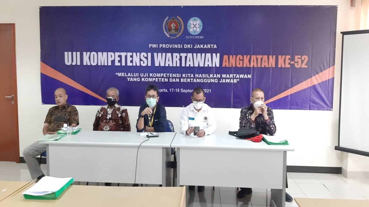 PWI Jaya menggelar UKW Angkatan ke-52/ist