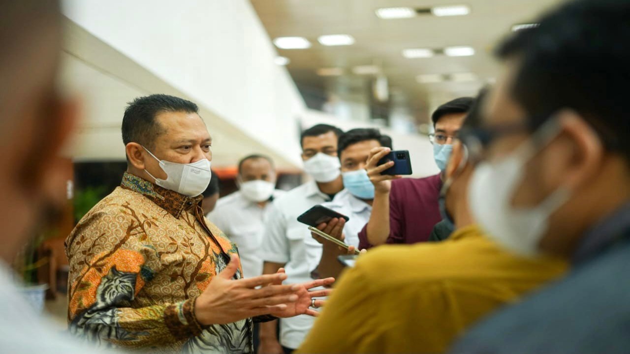 Ketua MPR RI yang juga Ketua Umum IMI Bambang Soesatyo.