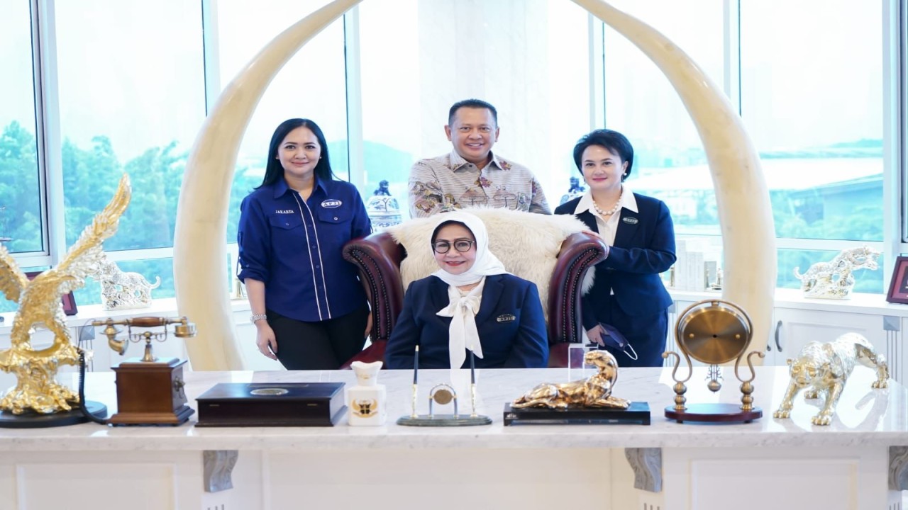 Ketua MPR RI Bambang Soesatyo bersama Asosiasi Pengusaha Jasaboga Indonesia.