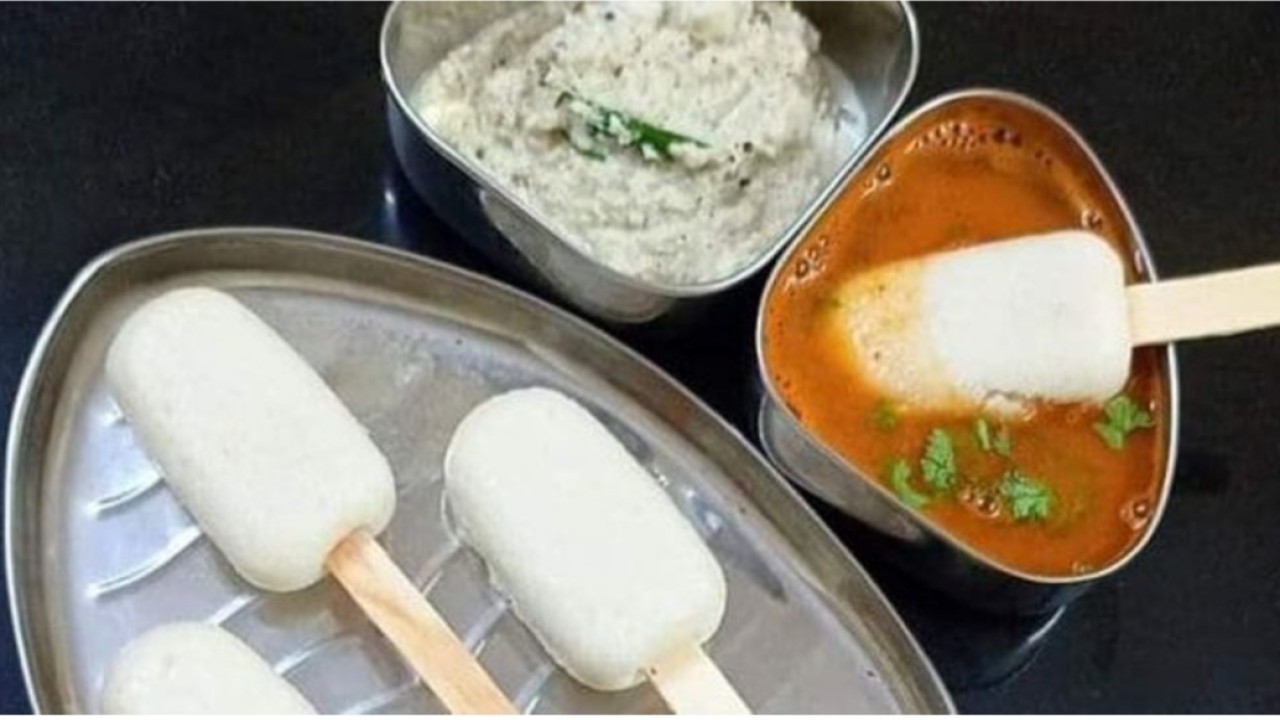 Es krim dari kue beras dan kuah kari (net)