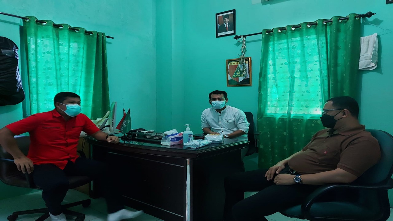 Ketua GP Ansor Jakarta Selatan Muhammad Anwar.