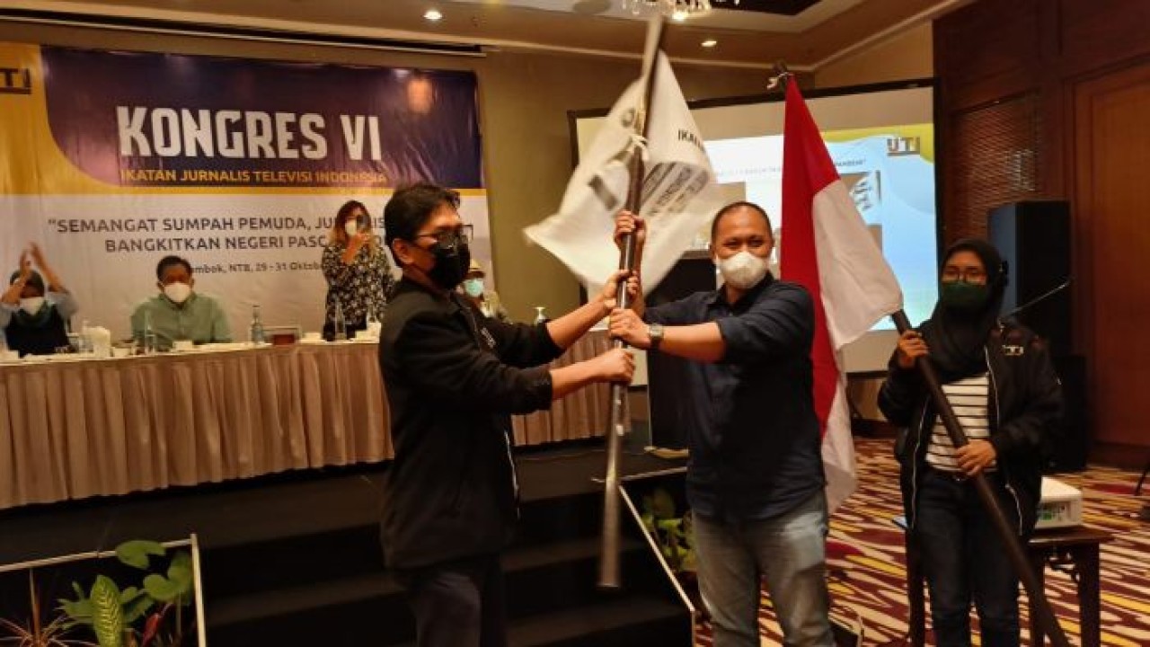 Herik Kurniawan resmi terpilih sebagai Ketua Umum IJTI 2021-2026/ist