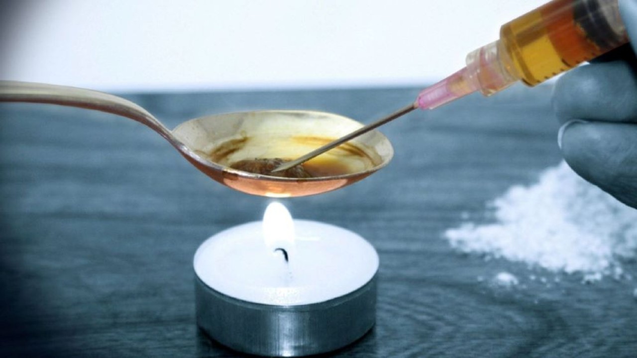 Ilustrasi heroin. (Net)