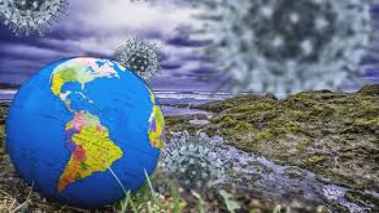 Ilustrasi pandemi covid-19 telah menyebar ke seluruh dunia/ist