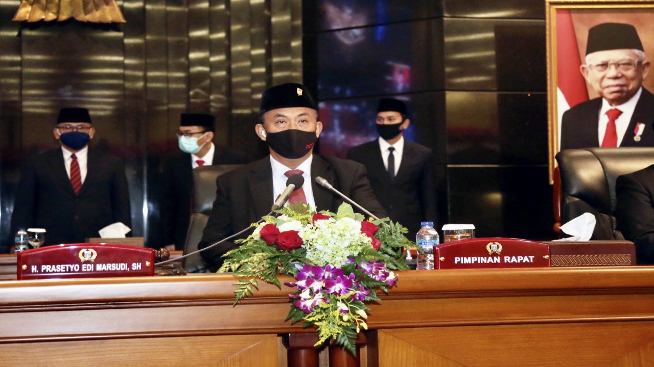 Ilustrasi DPRD sahkan APBD Perubahan DKI Jakarta 2021/ist