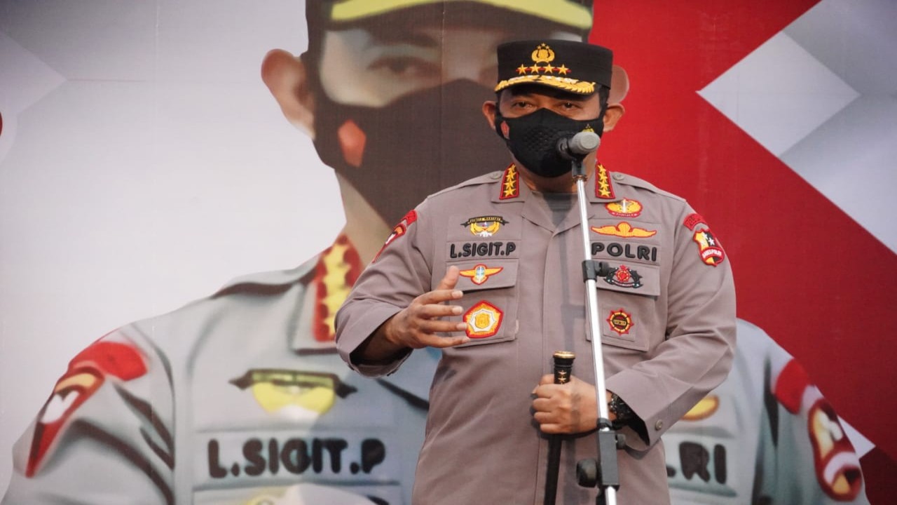 Kapolri Jenderal Listyo Sigit Prabowo.