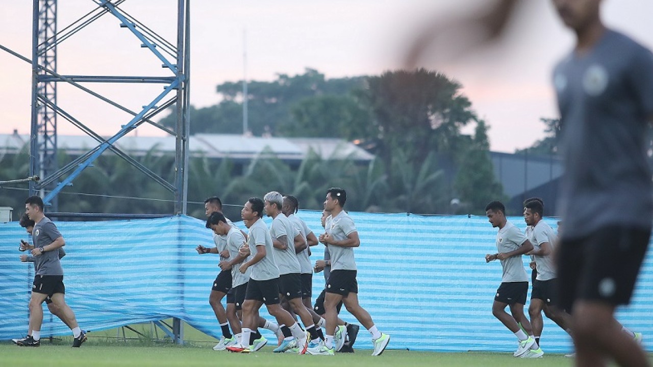 Latihan Timnas Indonesia