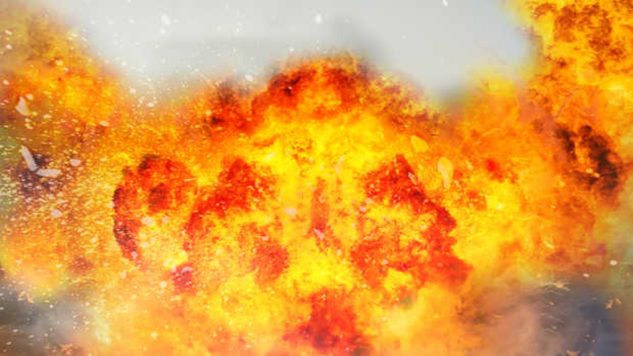 Ilustrasi ledakan. (Net)