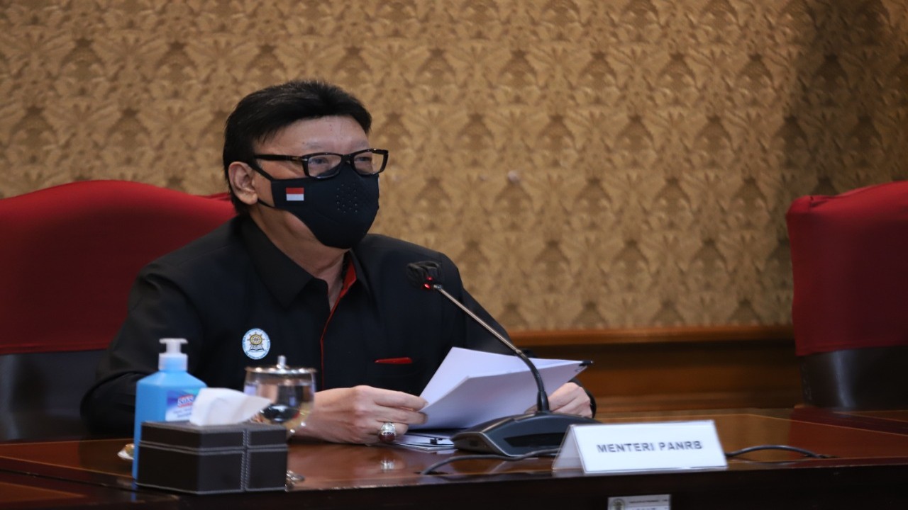 MenPAN-RB Tjahjo Kumolo.