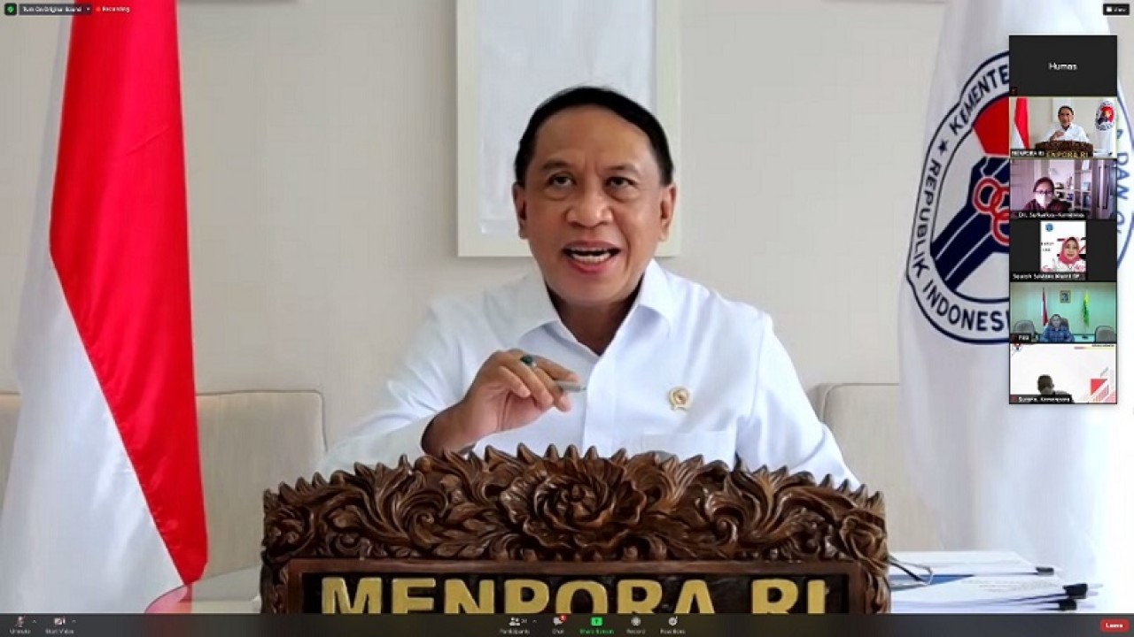 Menpora Zainudin Amali