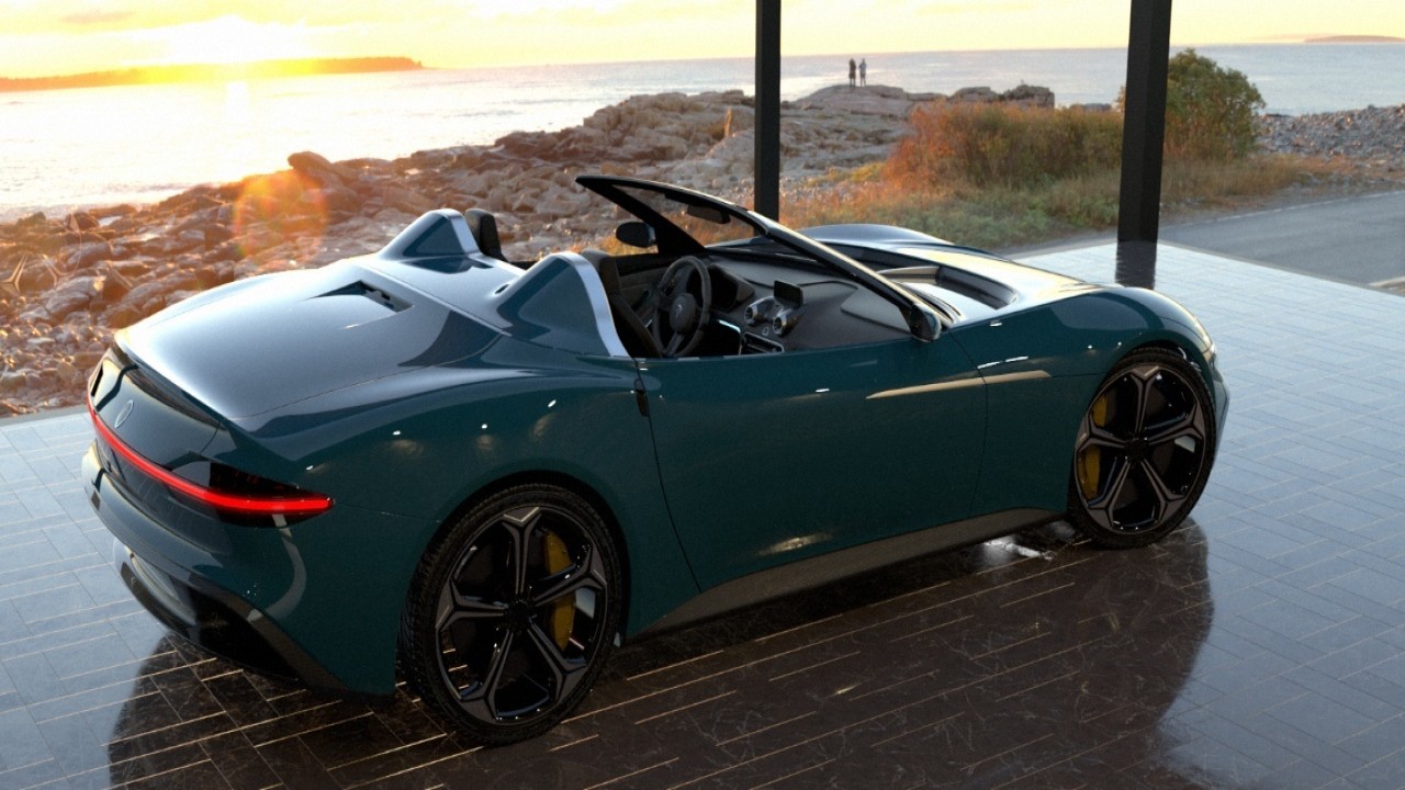 Mobil sport convertible EXOD sedang dalam pengembangan. (Korea Herald)