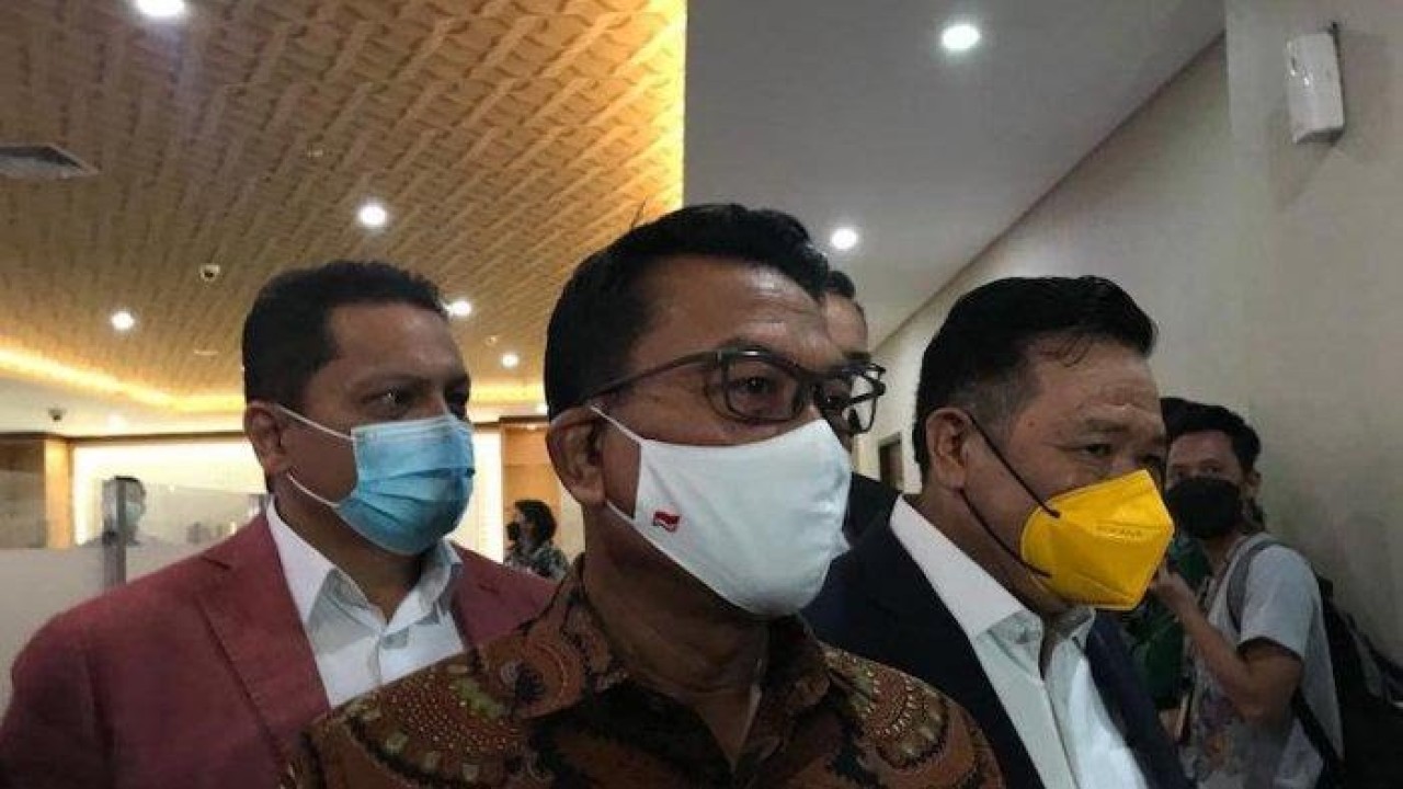 Moeldoko dan Otto Hasibuan. (Tribunnews)