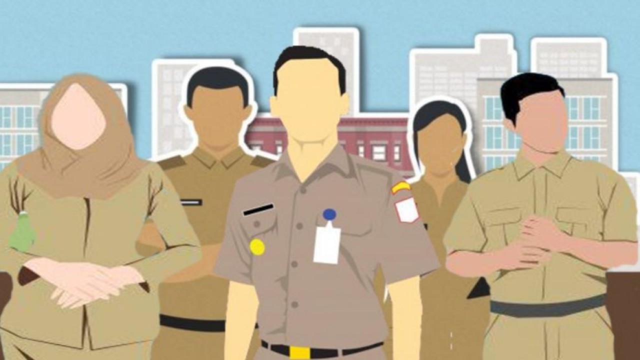 Ilustrasi PNS. (Net)