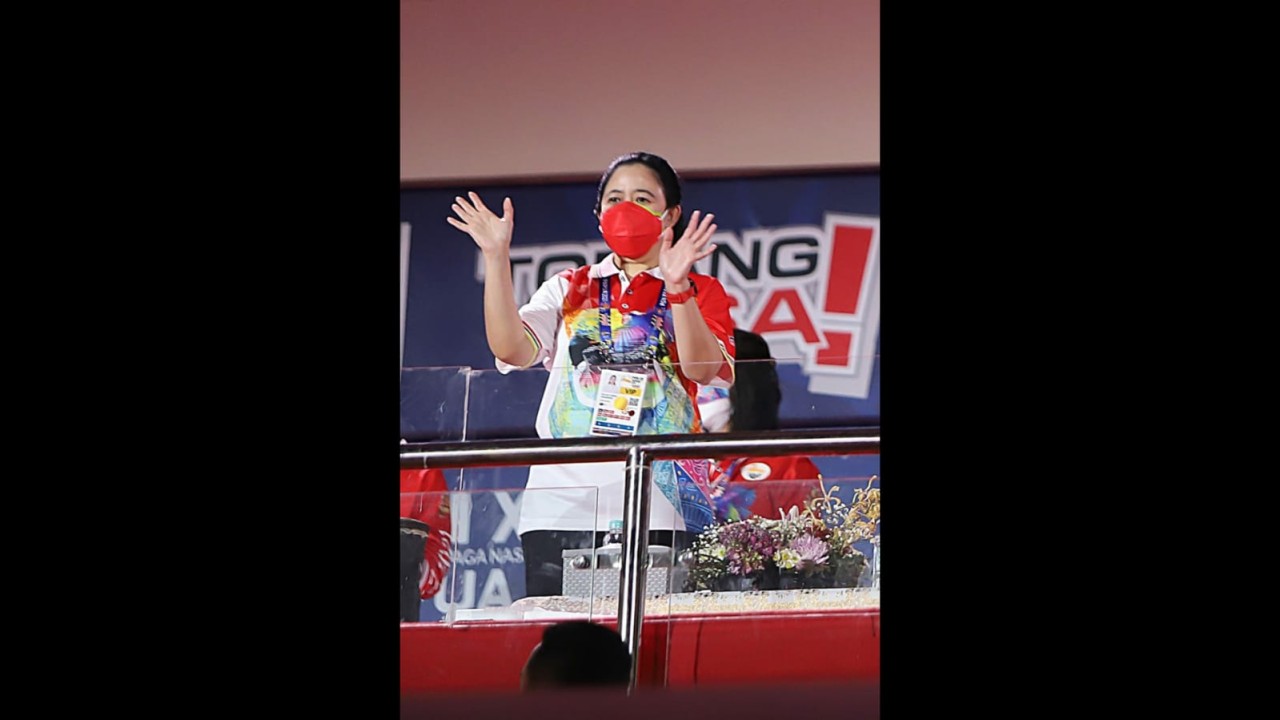 Ketua DPR RI Puan Maharani di PON Papua.