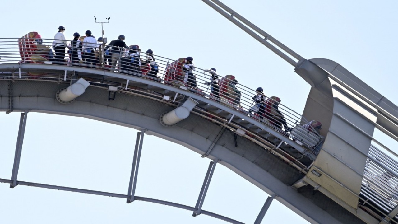 Roller coaster di Universal Studio Jepang. (Istimewa)