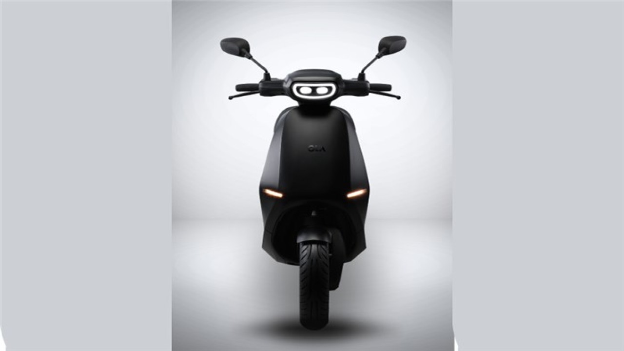 Ilustrasi skuter listrik besutan Ola Electric. (Istimewa)