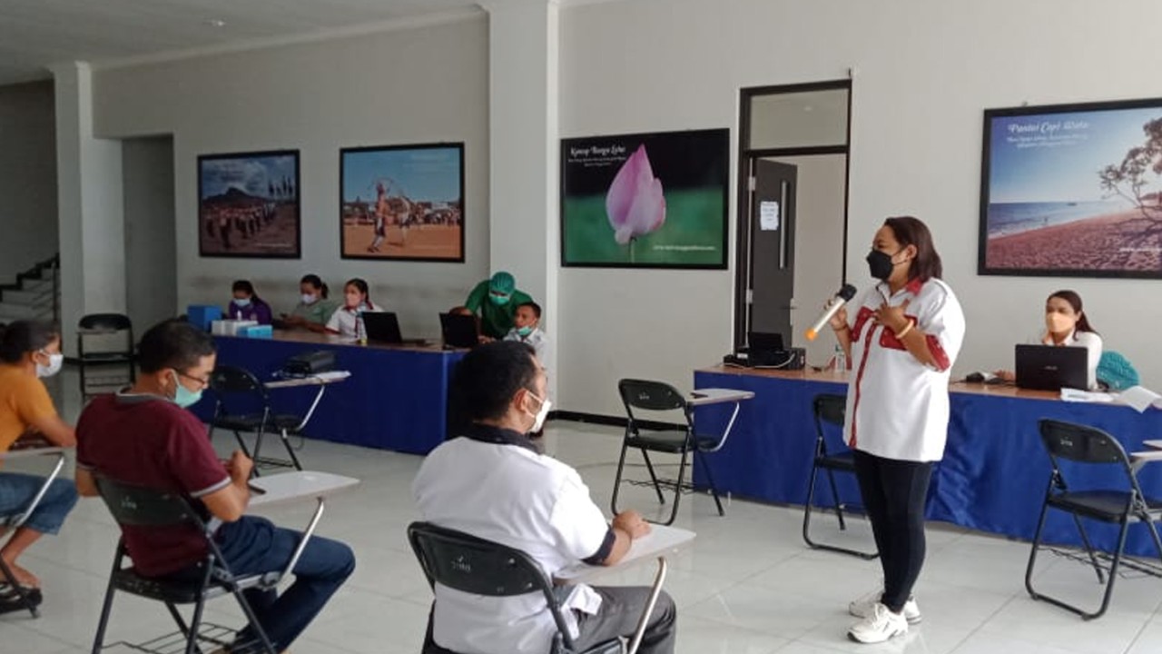 Ilustrasi sosialisasi vaksinasi