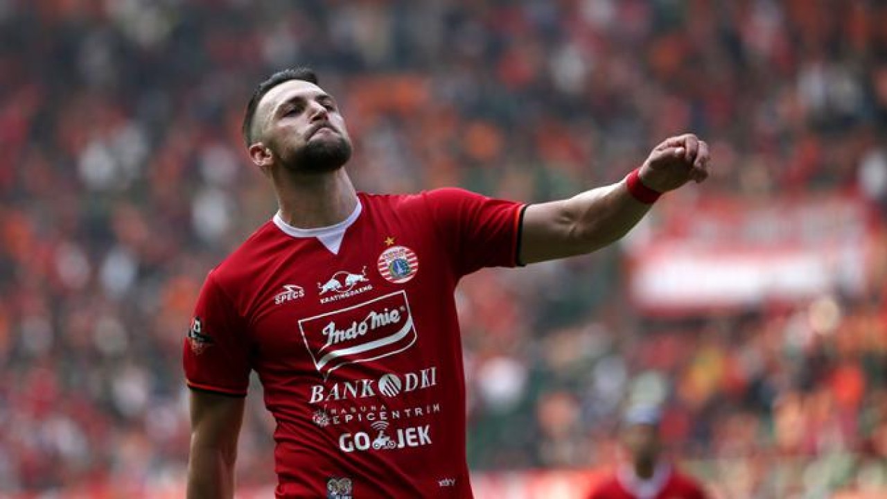 Striker Persija, Marko Simic / Foto: Bolacom