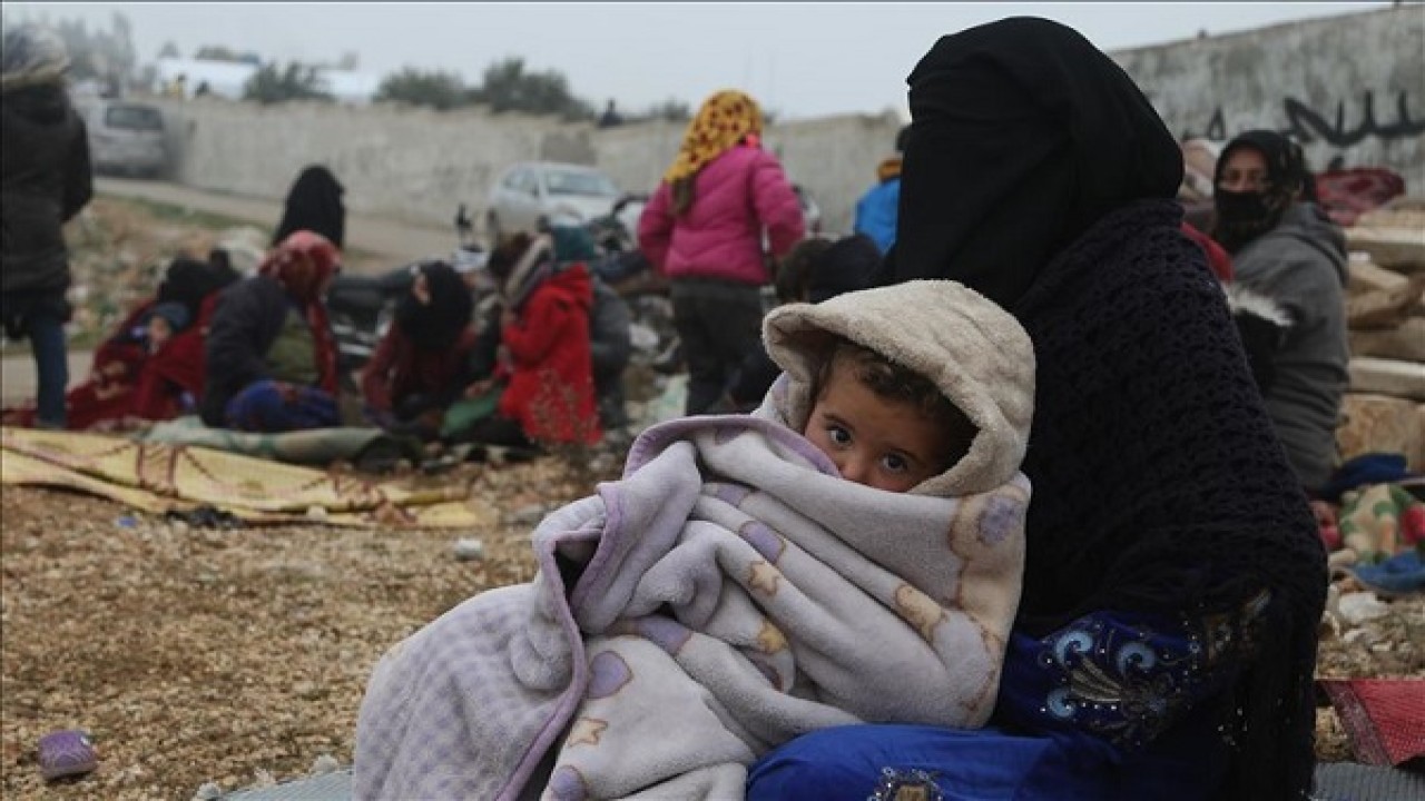 Ilustrasi kamp Suriah. (Net)