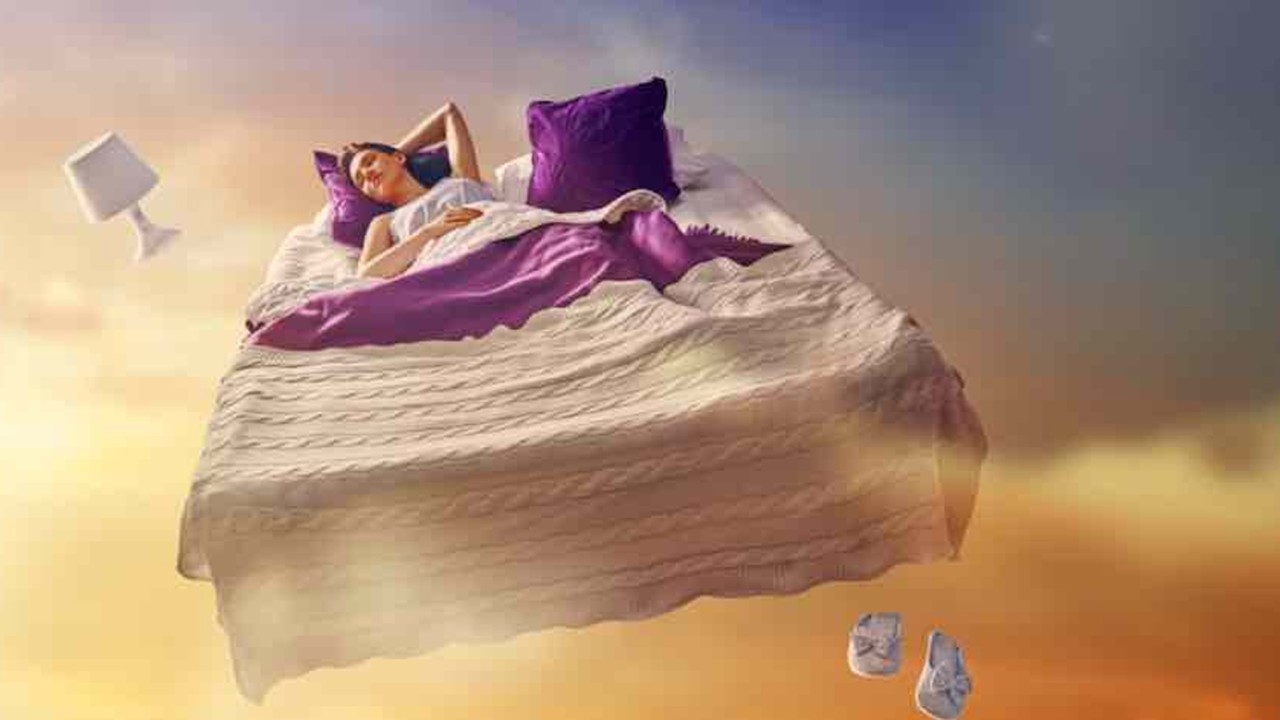 Ilustrasi tidur dan bermimpi