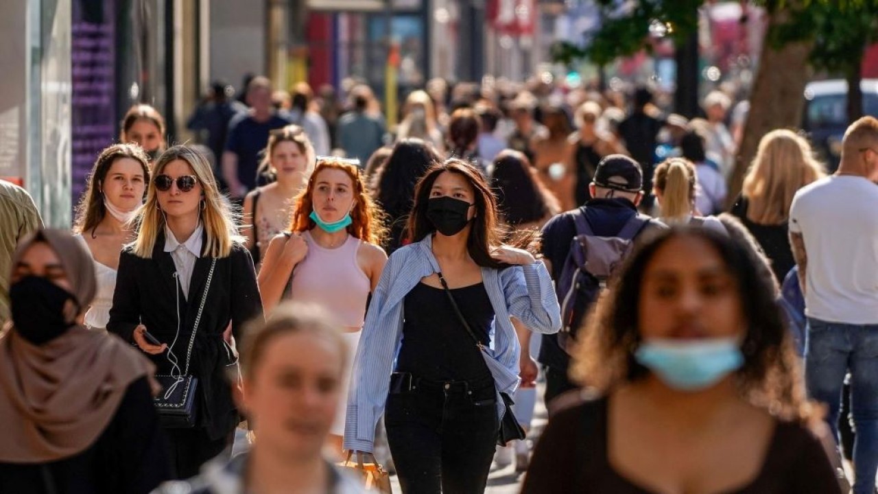 Ilustrasi kasus varian Delta Plus telah meningkat. (The National)