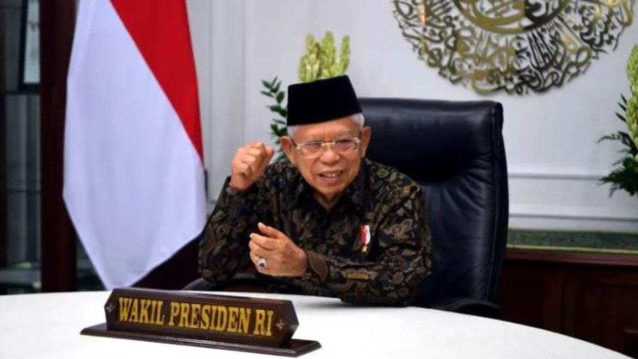 Wapres KH Ma'ruf Amin. (NAR/RJP-BPMI Setwapres)