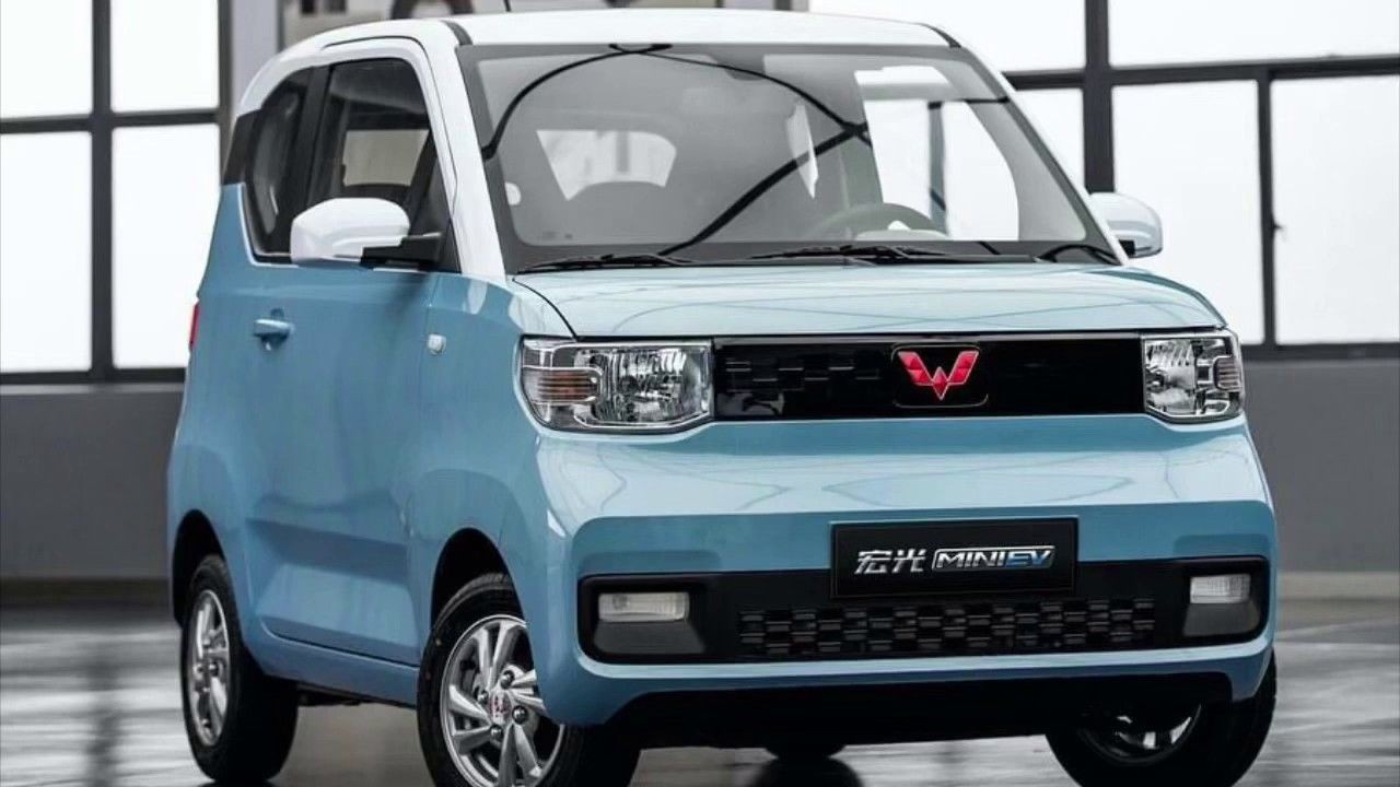 Mobil listrik Wuling Hong Guang Mini EV. (Istimewa)